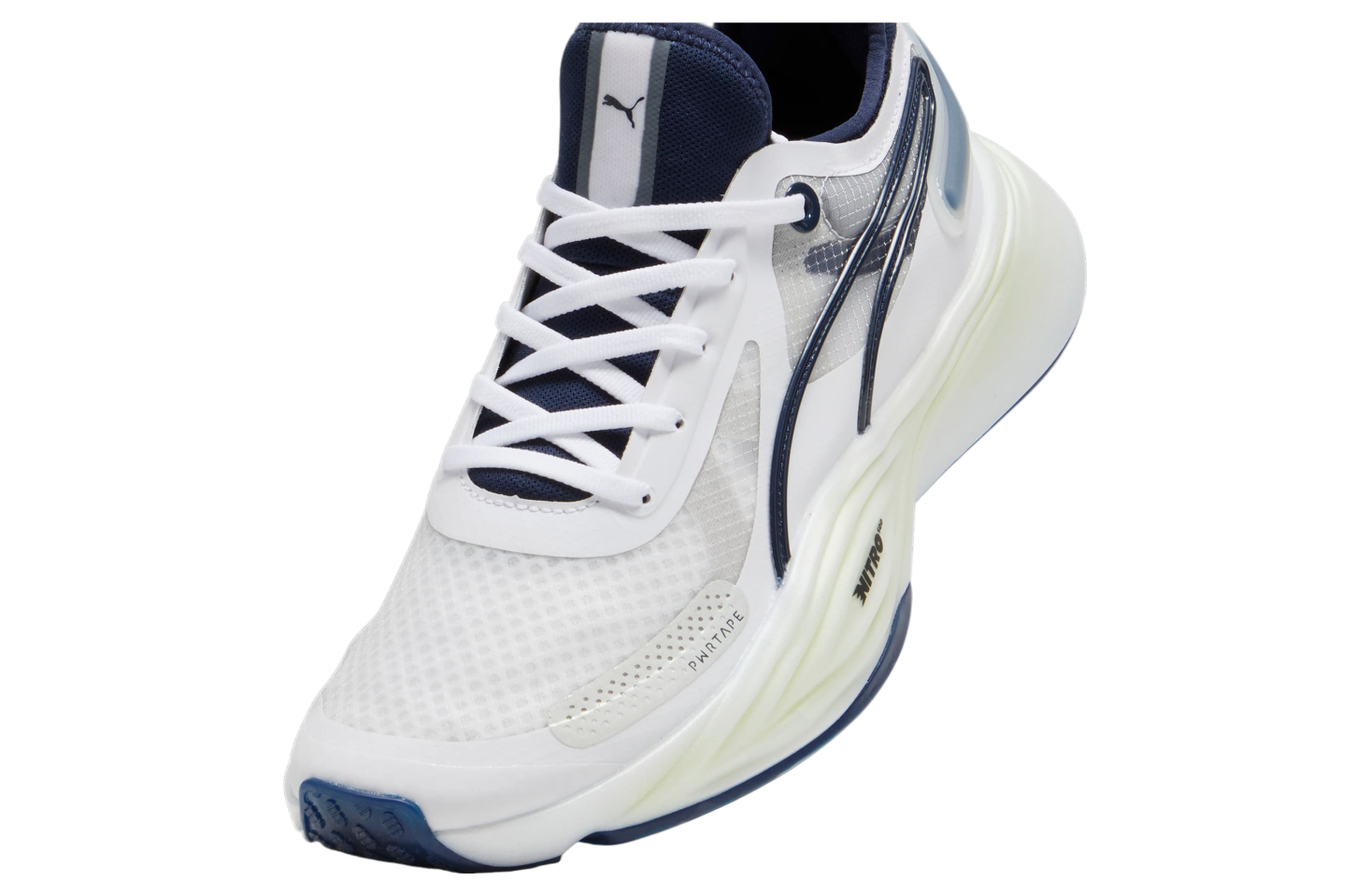 Puma Pwr Nitro Squared White / Club Navy