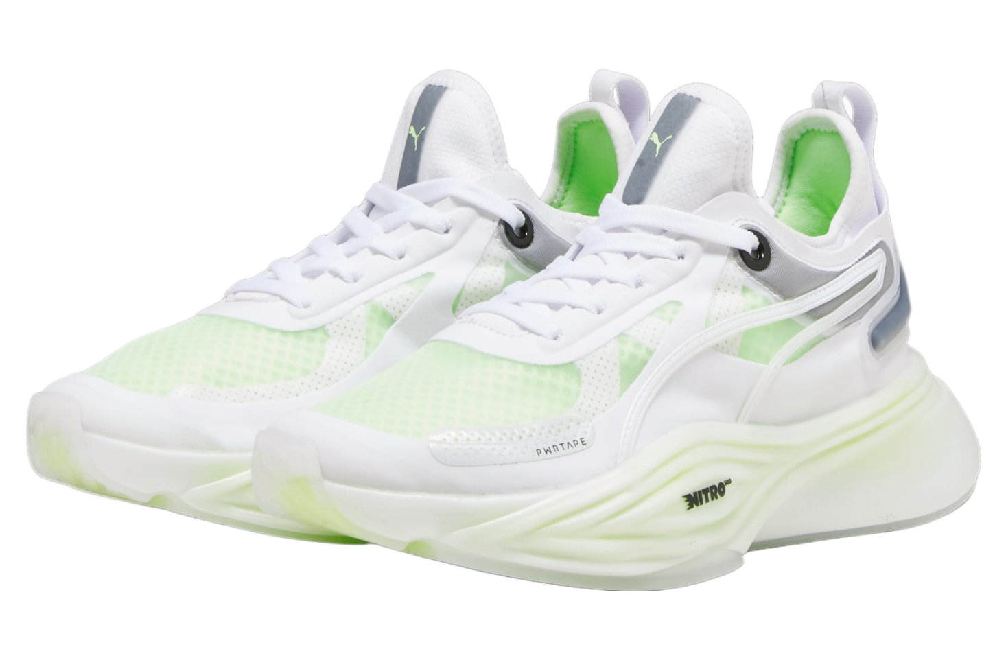 Puma Pwr Nitro Squared WMNS White / Speed Green