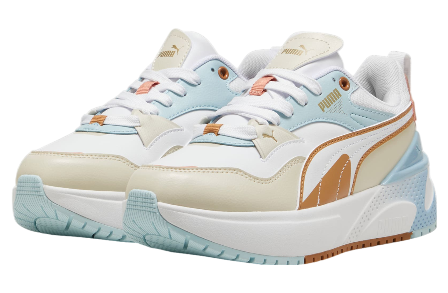 Puma R78 Disrupt WMNS Alpine Snow / Caramel Latte