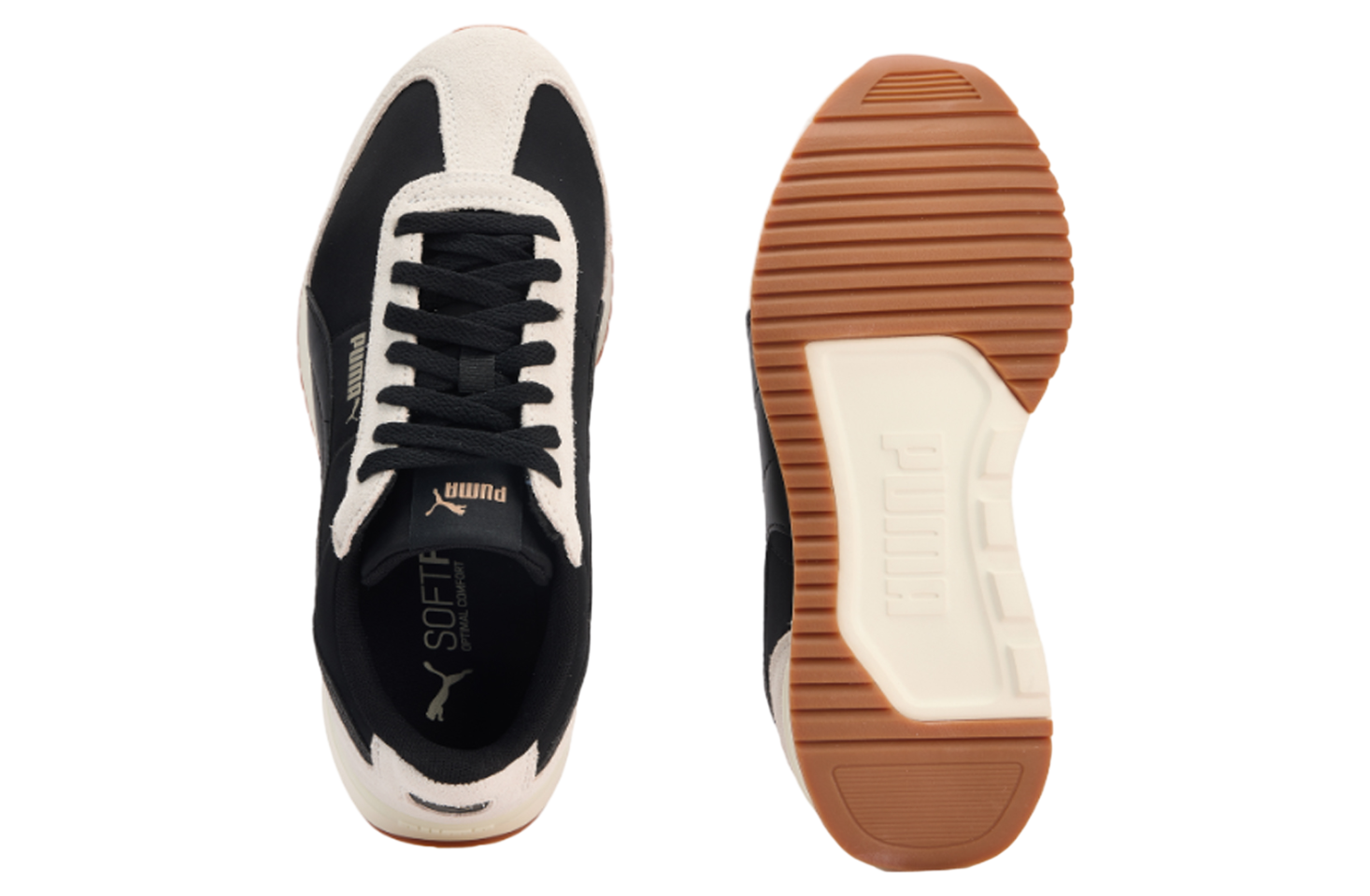 Puma R78 Nylon Retro Black / Warm White