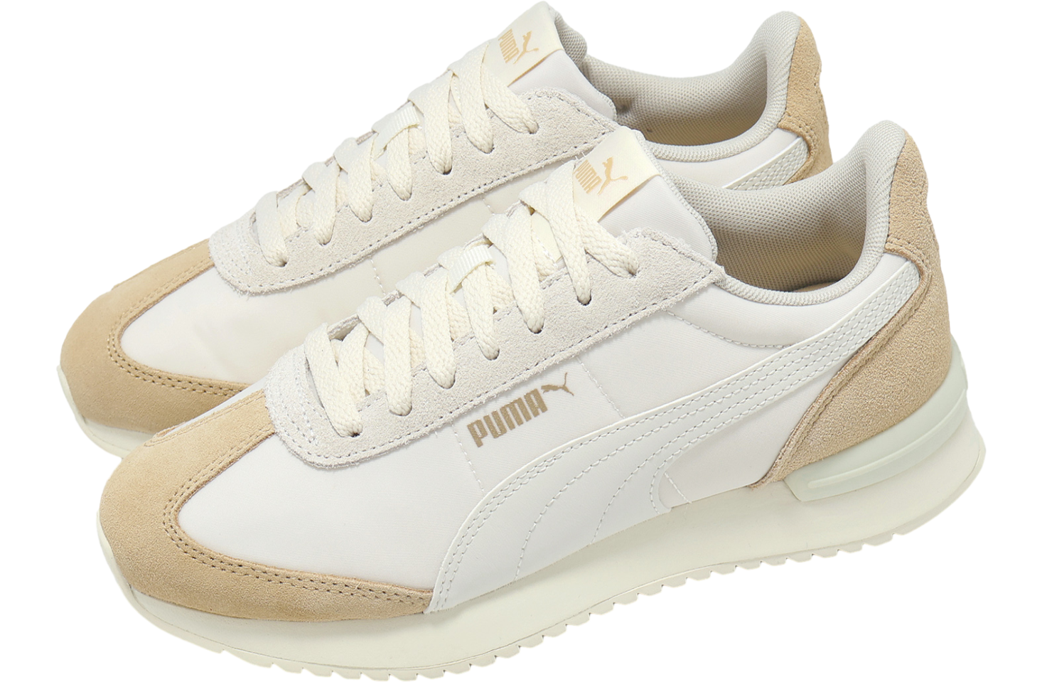 Puma R78 Nylon Retro Frosted Ivory / Lightsand