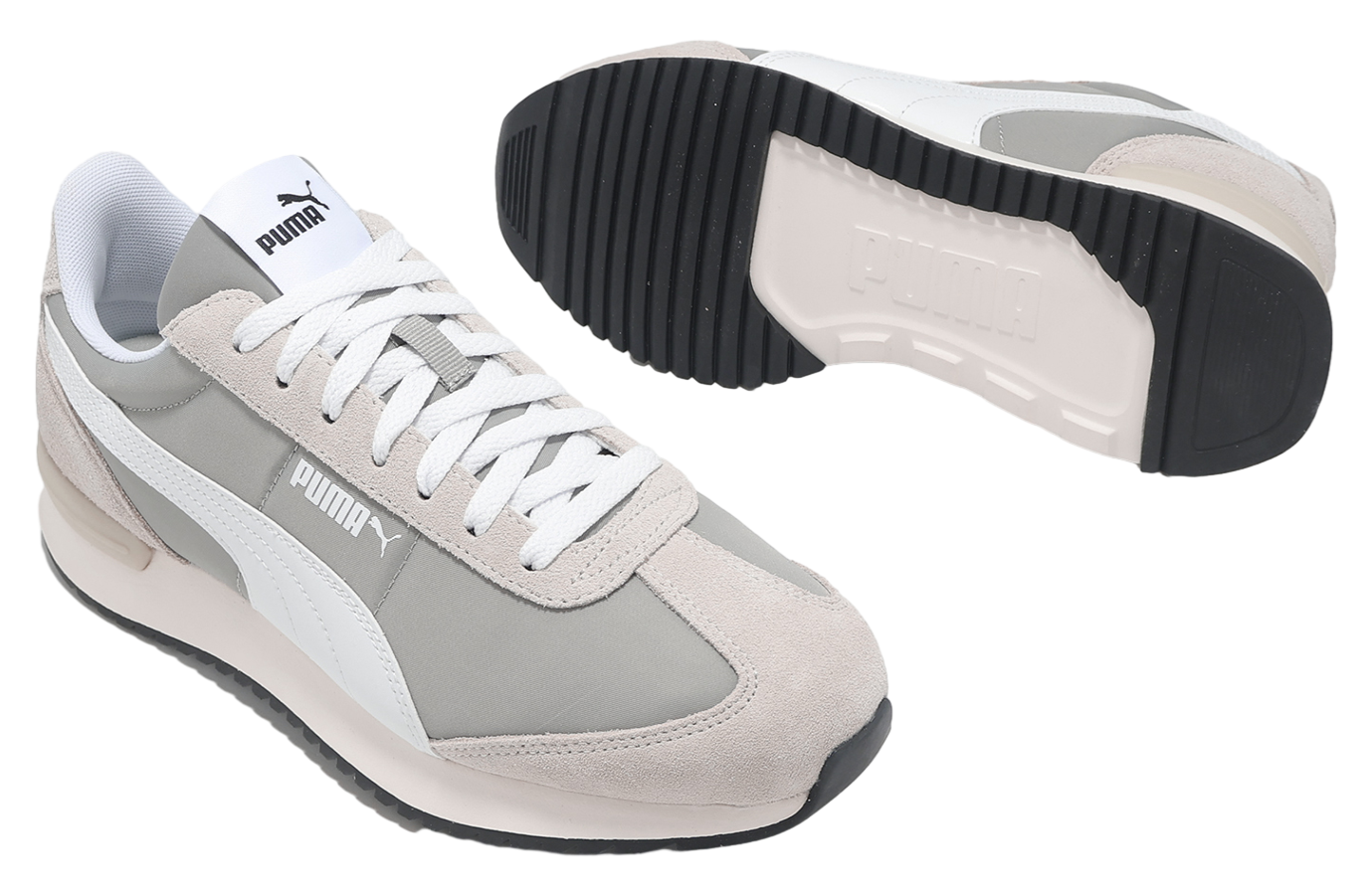Puma R78 Nylon Retro Smokeygray / White