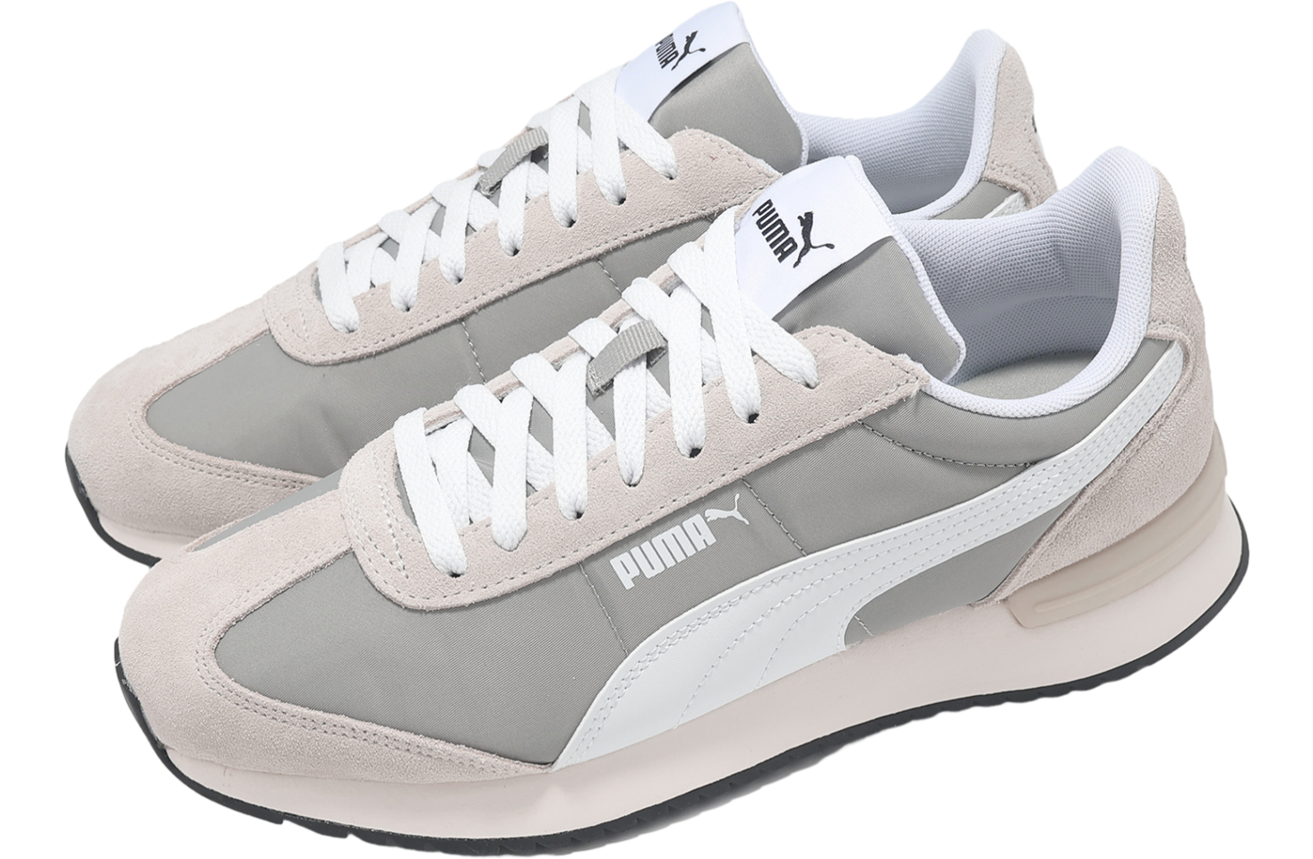 Puma R78 Nylon Retro Smokeygray / White