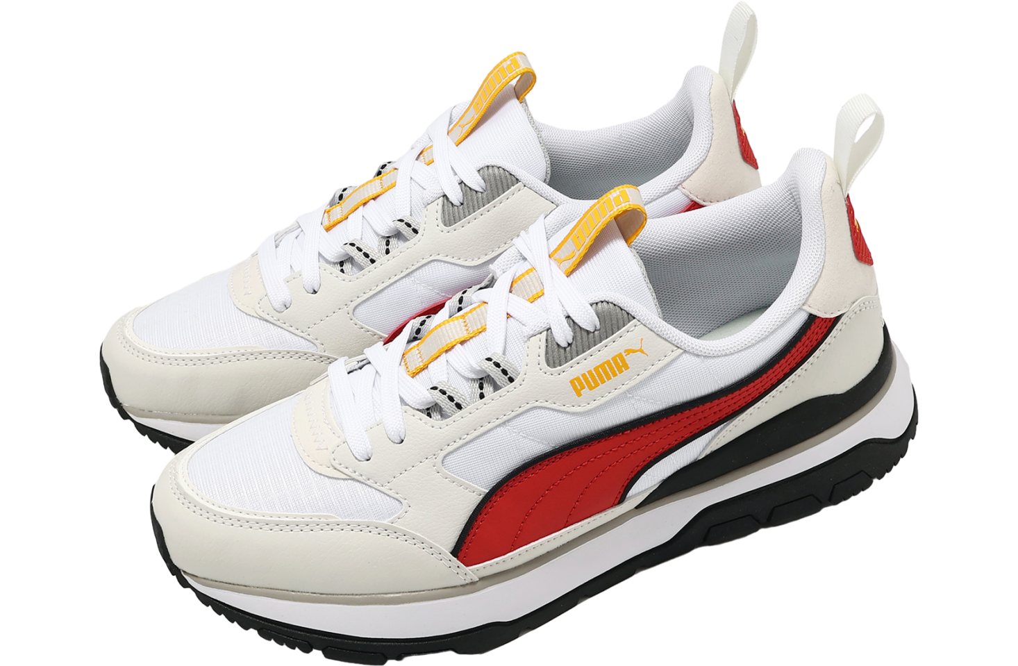 Puma R78 Trek Vaporous Gray / Red