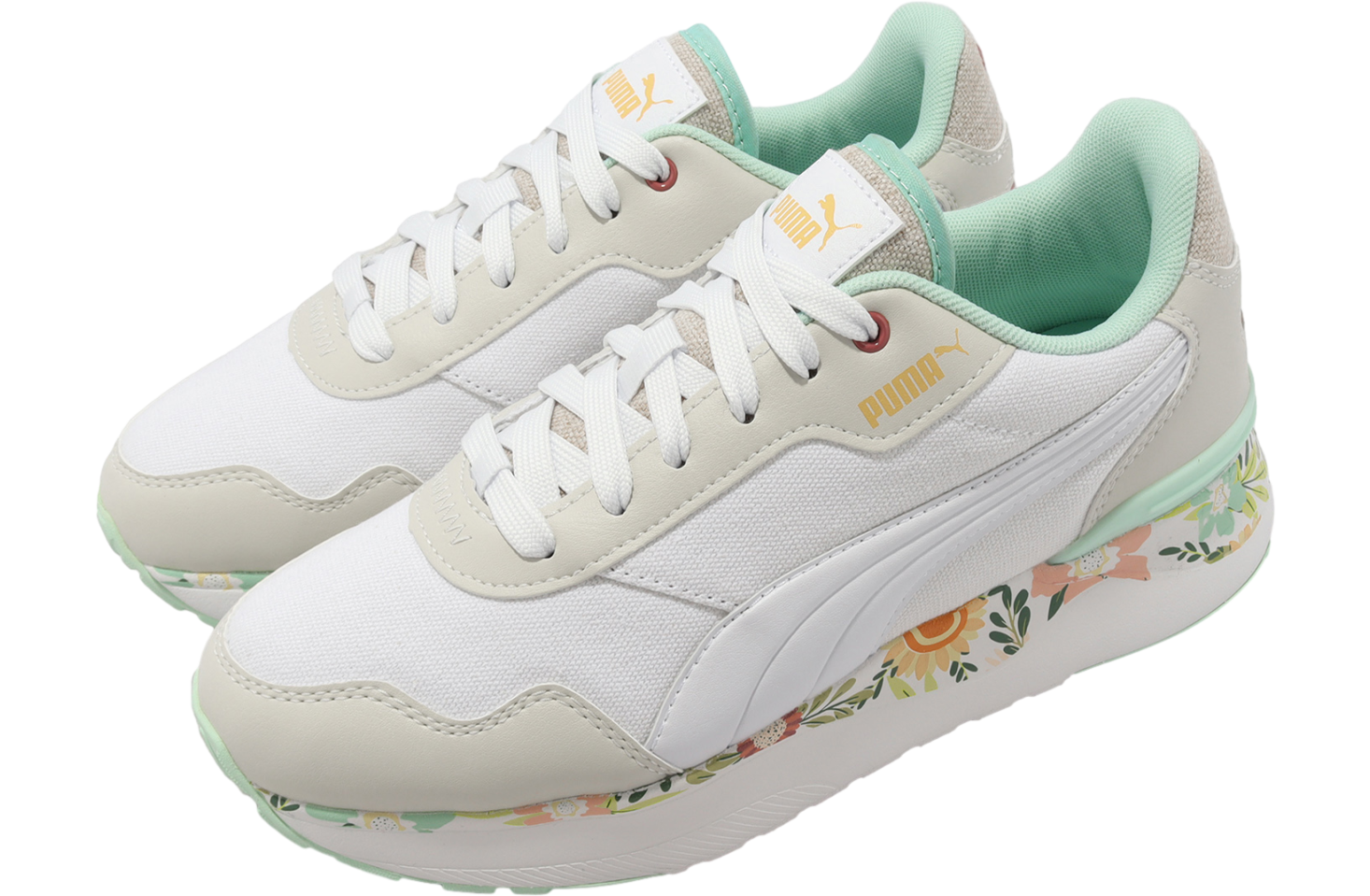 Puma R78 Voyage Wild Garden WMNS Vapor Gray / White