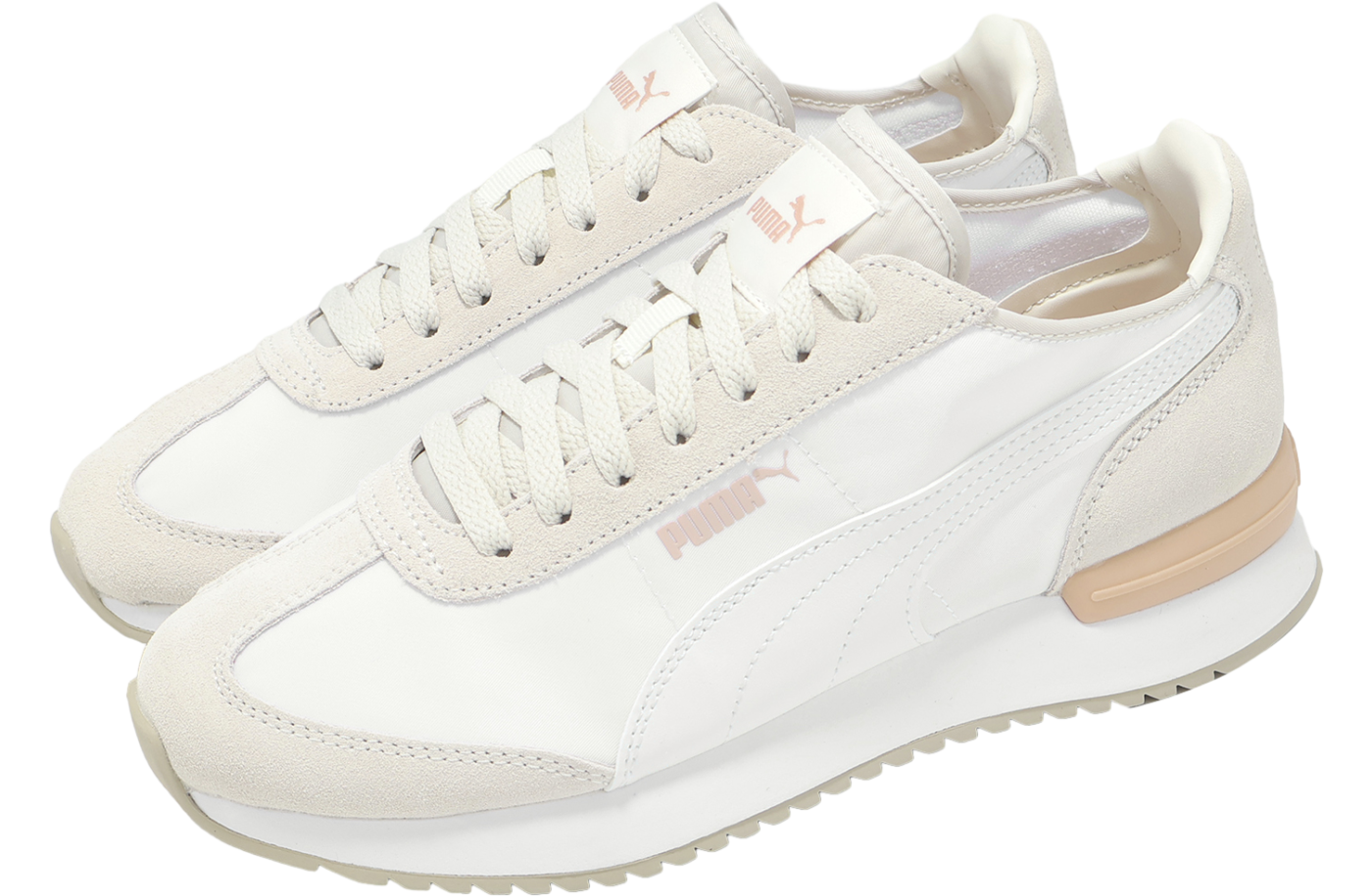 Puma R78 Wind Nylon White / Desert Dust