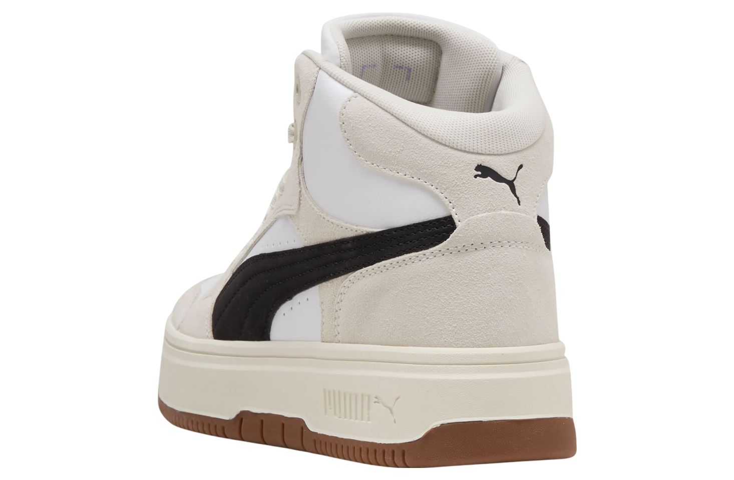 Puma Rebound Femme Mid Suede Wmns White / Black