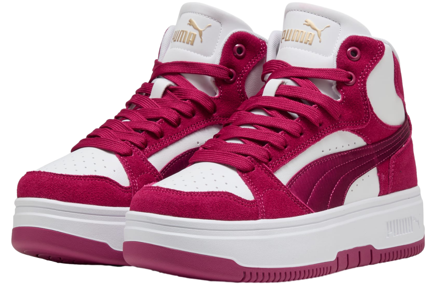 Puma Rebound Femme Satin WMNS Berry / White