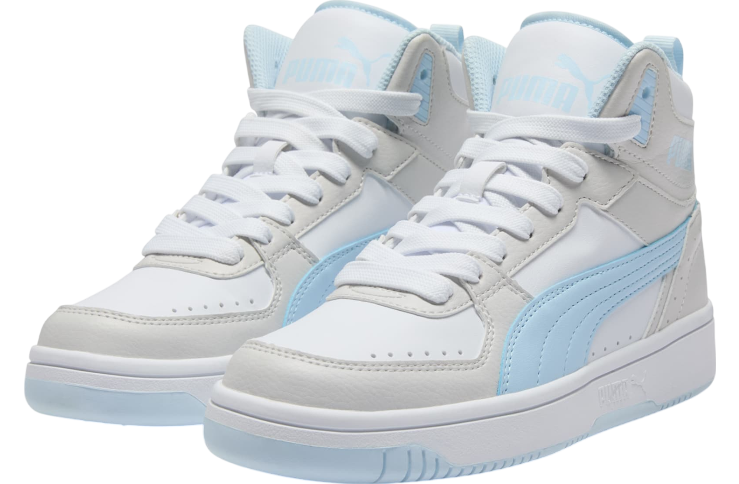 Puma Rebound Joy WMNS Mid White / Icy Blue