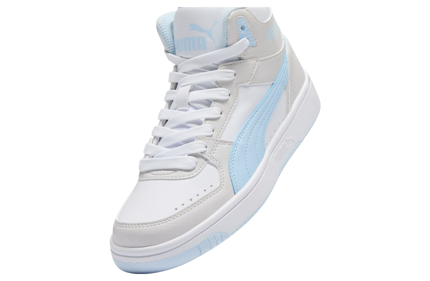 Puma Rebound Joy WMNS Mid White / Icy Blue