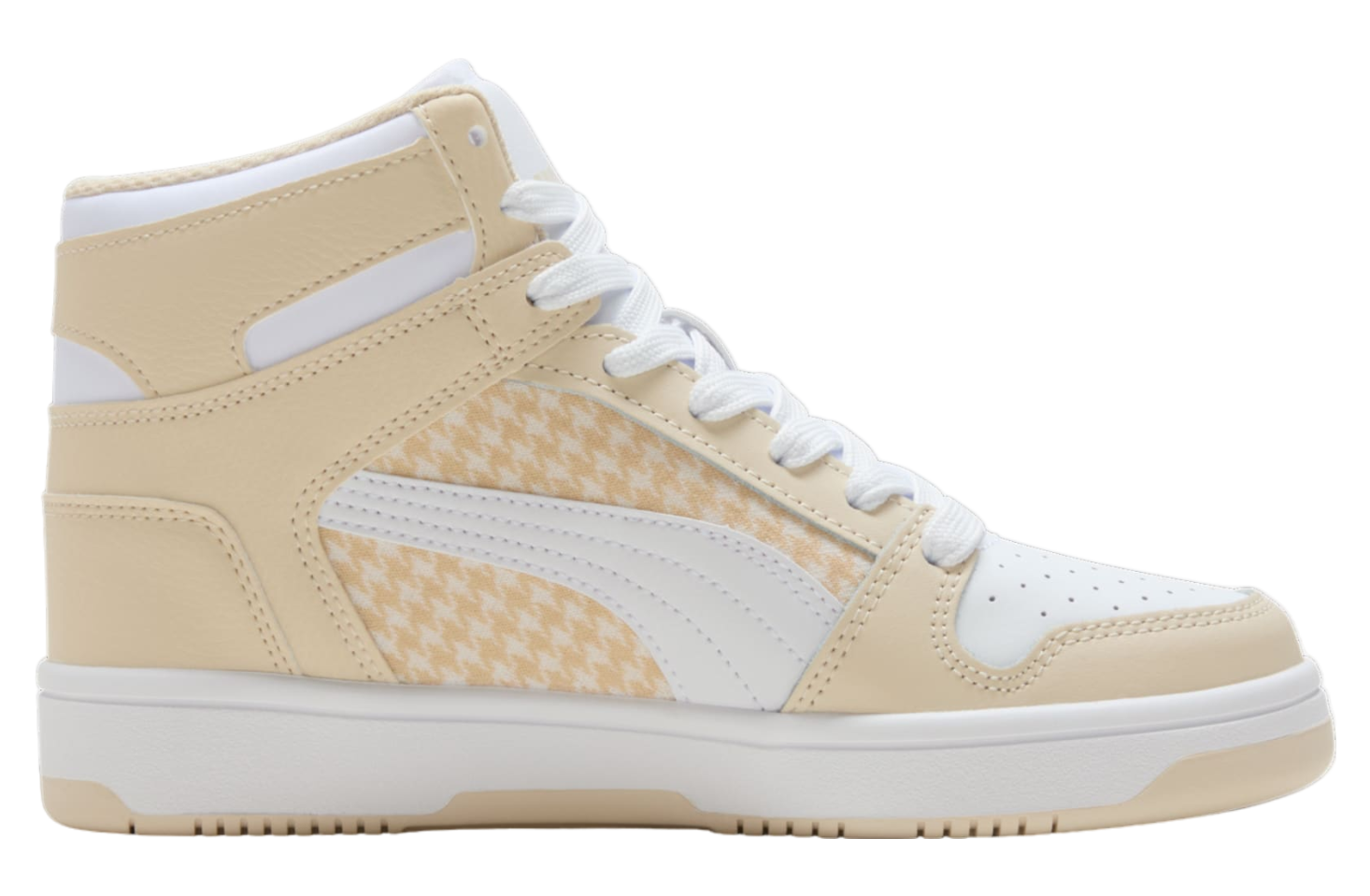 Puma Rebound Layup Houndstooth WMNS Desert Dust / White