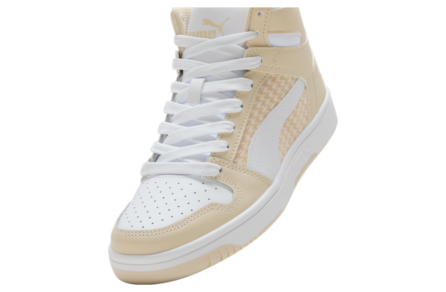 Puma Rebound Layup Houndstooth WMNS Desert Dust White