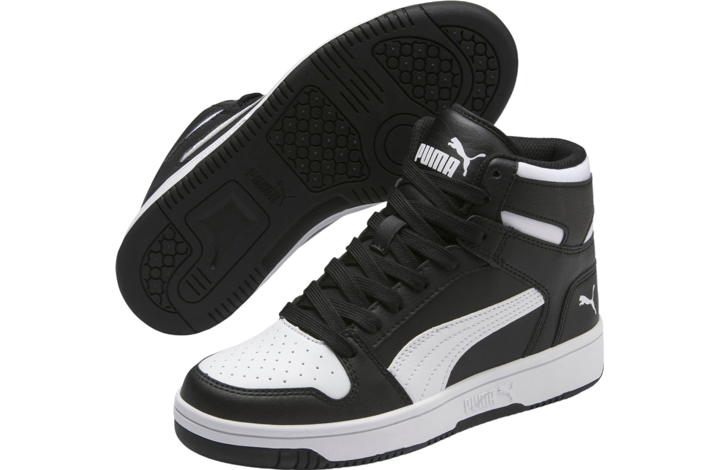 Puma Rebound Layup Mid GS Black / White