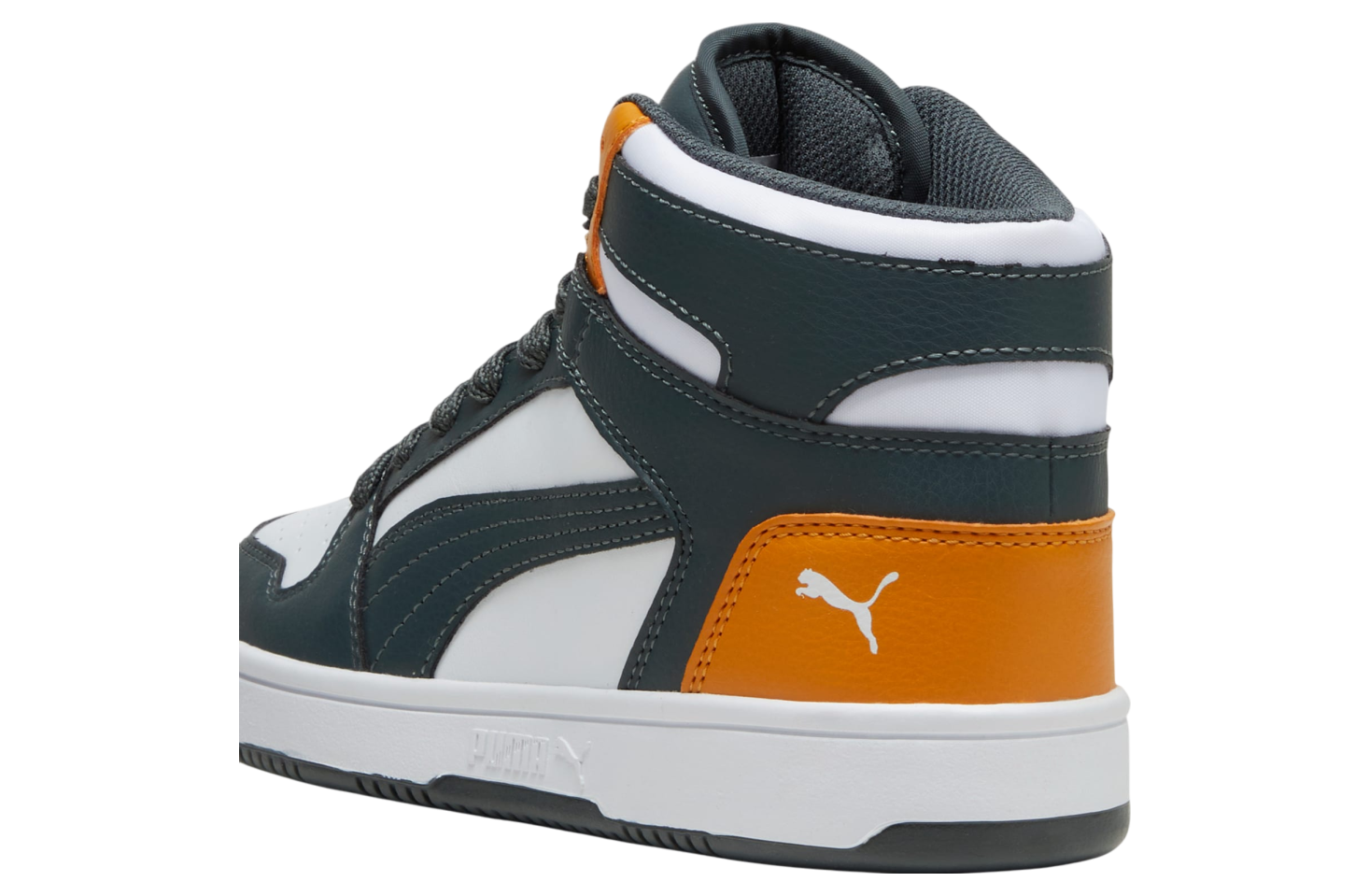 Puma Rebound Layup Mid GS Mineral Gray / White