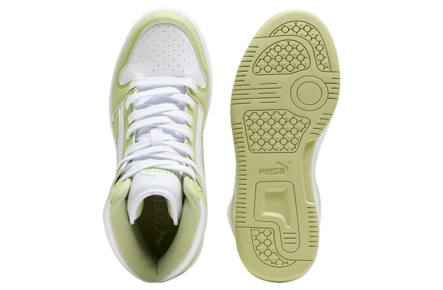 Puma Rebound Layup Sl WMNS White / Pistachio Green