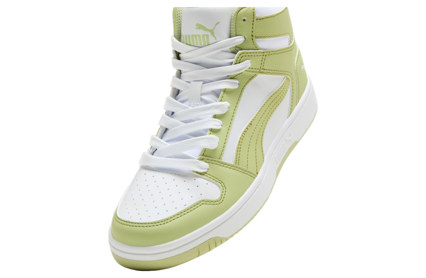 Puma Rebound Layup Sl WMNS White / Pistachio Green