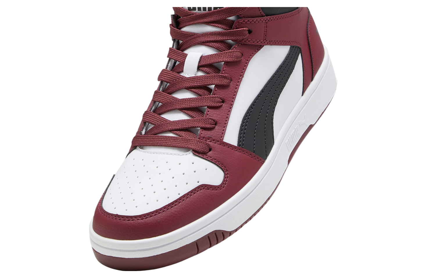 Puma Rebound Layup White / Dark Jasper