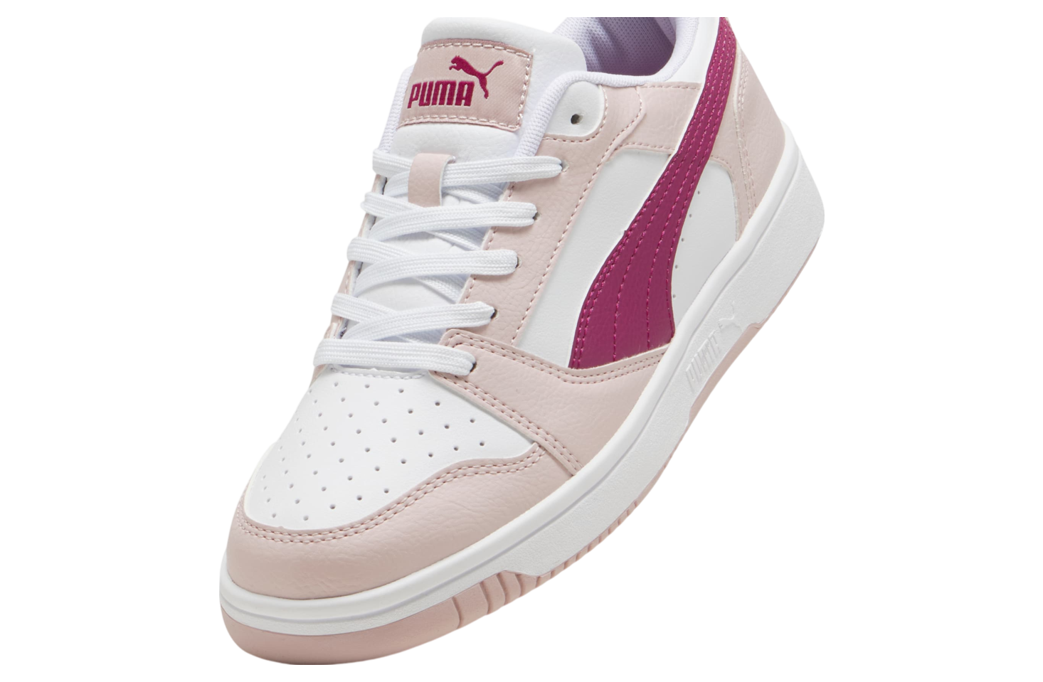 Puma Rebound V6 Lo GS Mauve Mist / Magenta Gleam