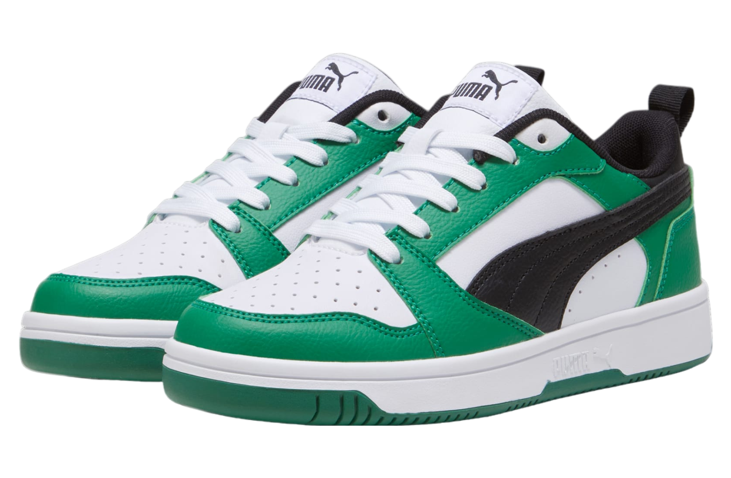 Puma Rebound V6 Lo GS White / Archive Green