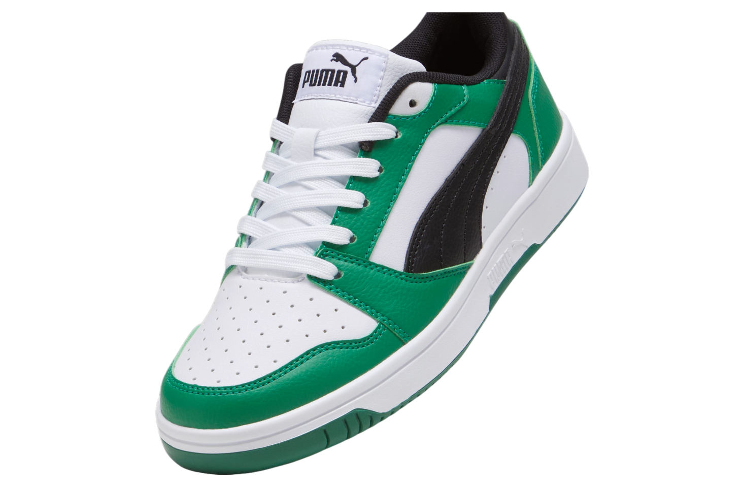 Puma Rebound V6 Lo GS White / Archive Green