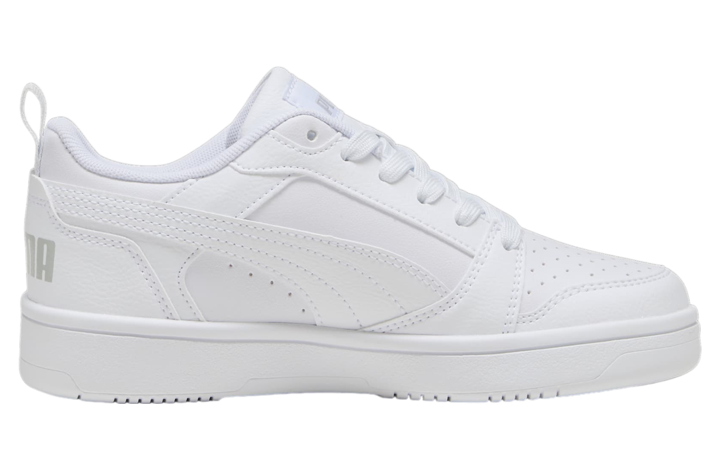 Puma Rebound V6 Lo GS White / Cool Light Gray