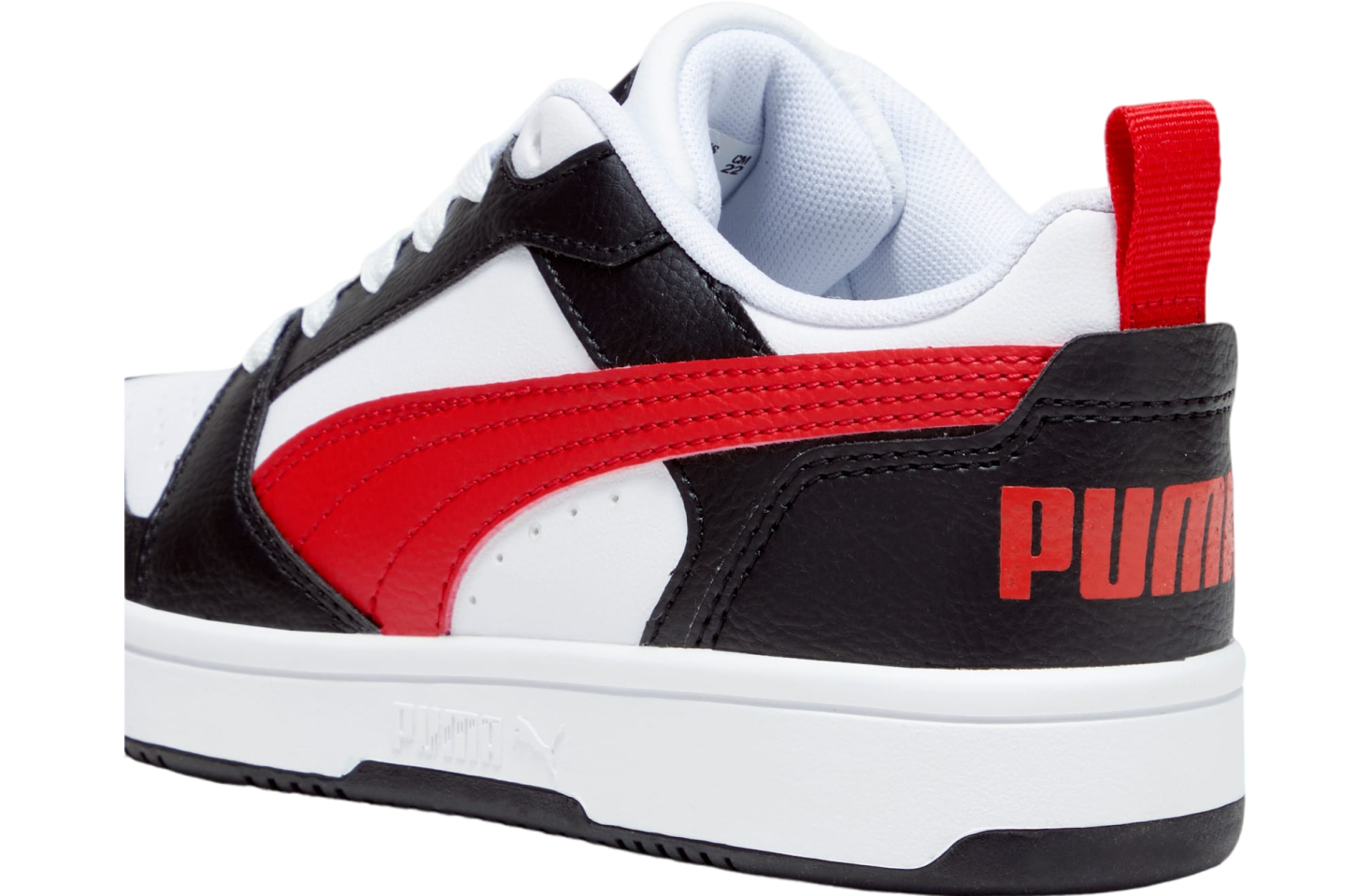 Puma Rebound V6 Lo GS White / For All Time Red