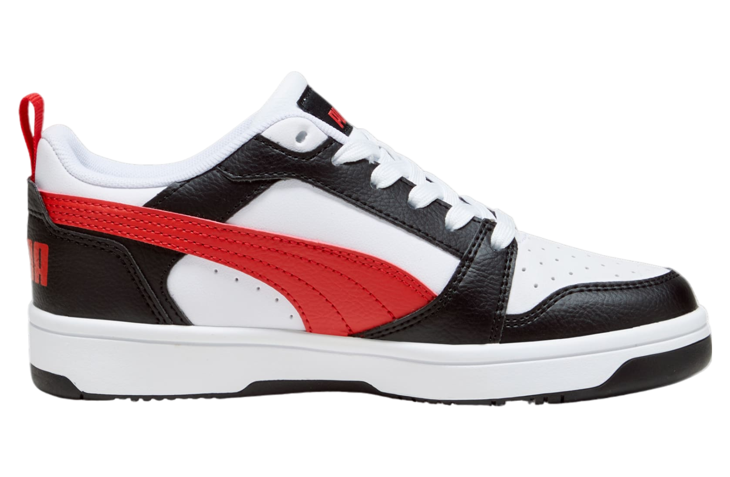 Puma Rebound V6 Lo GS White / For All Time Red