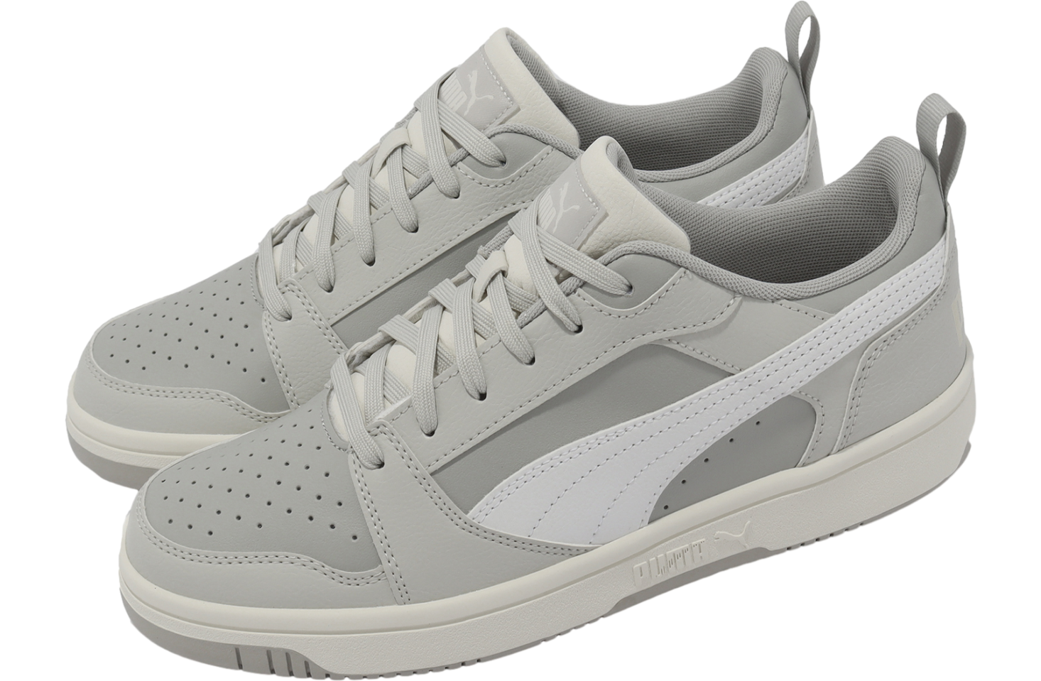 Puma Rebound V6 Low Ash Gray / White