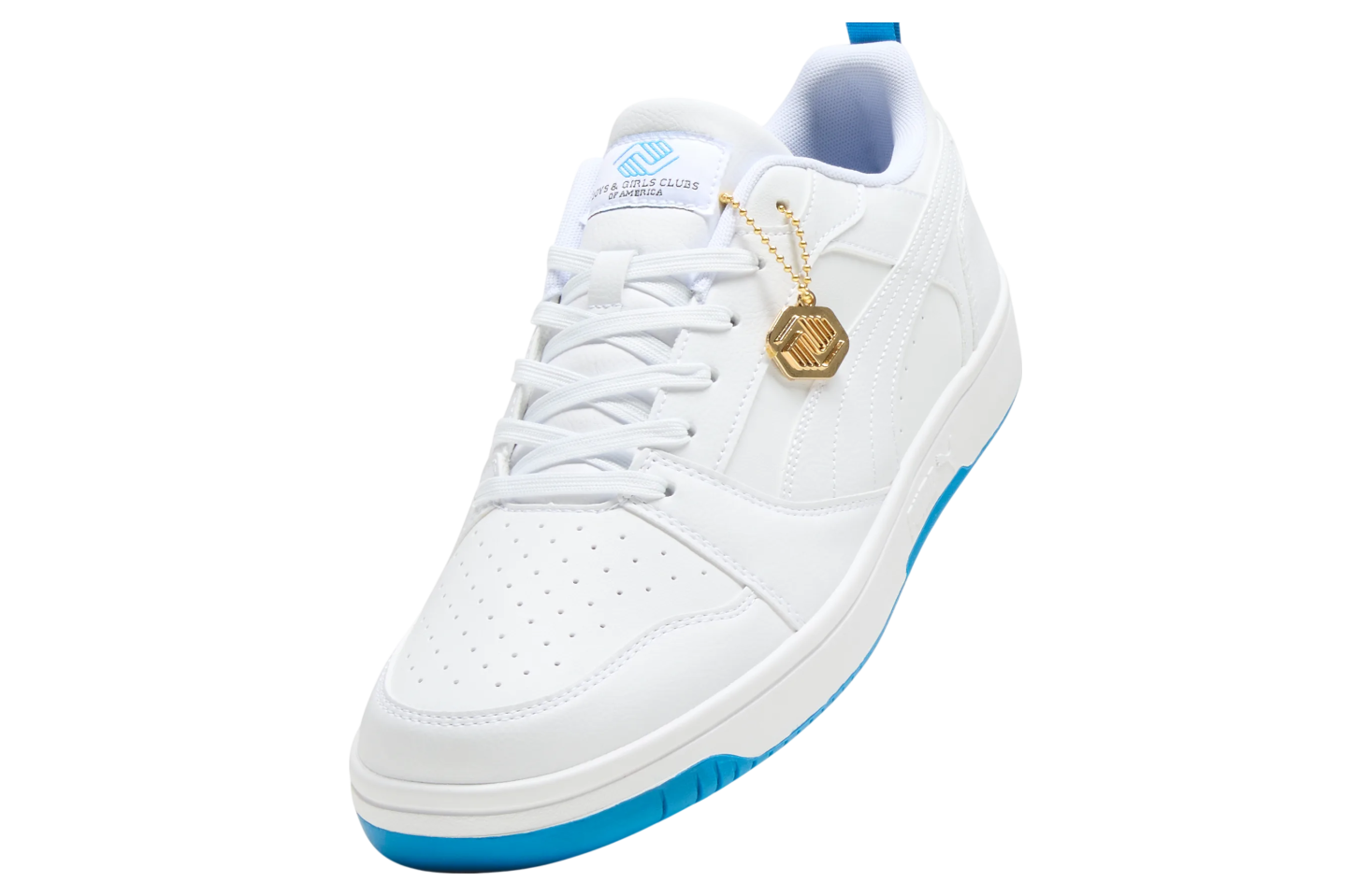 Puma Rebound V6 Low Boys And Girls Club White / Cloisonne