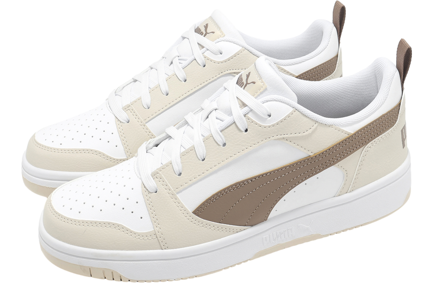 Puma Rebound V6 Low White / Beige