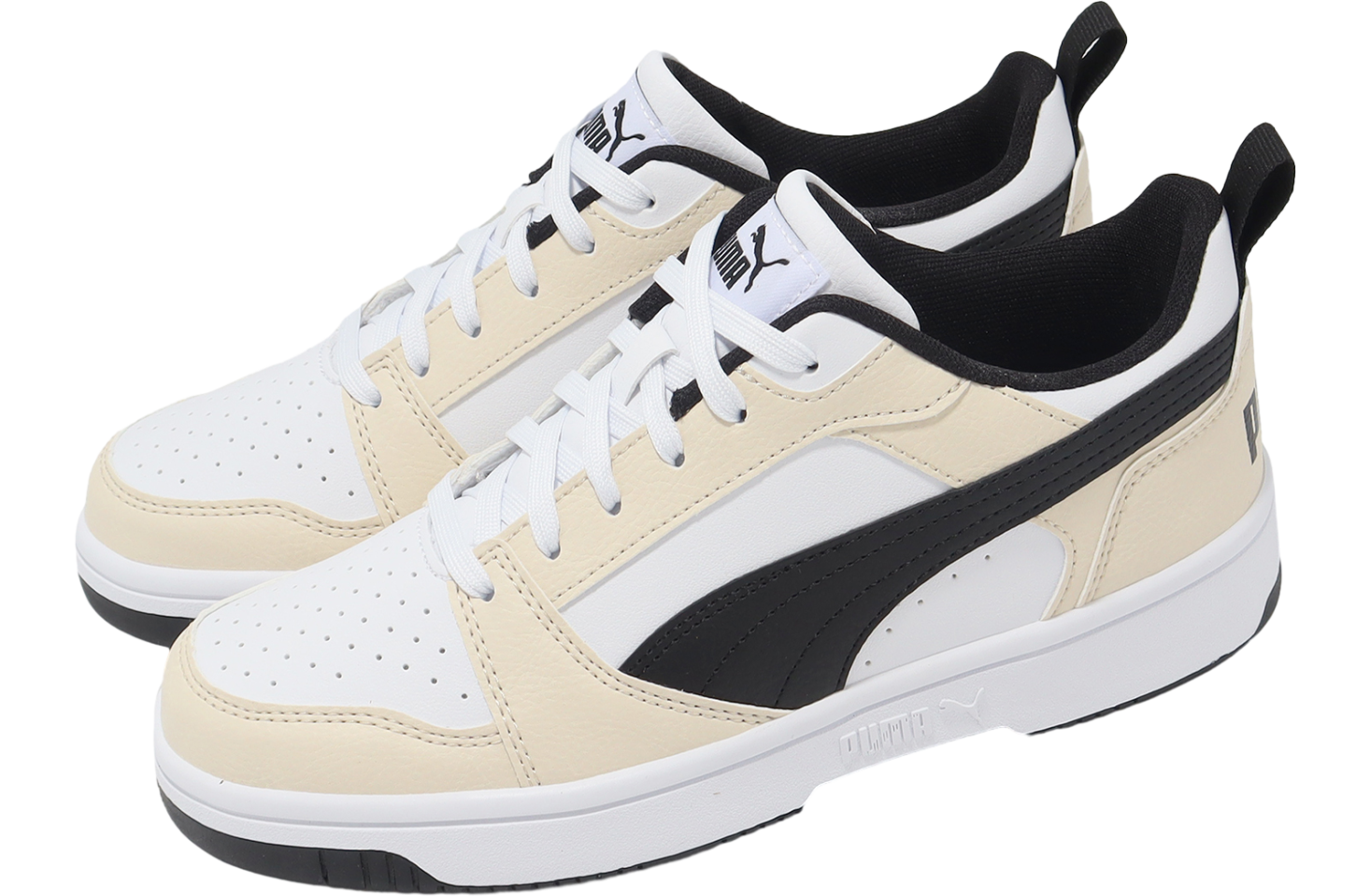 Puma Rebound V6 Low White / Blk