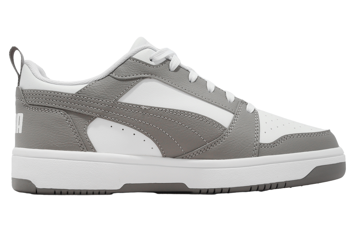 Puma Rebound V6 Low White / Concrete Gray