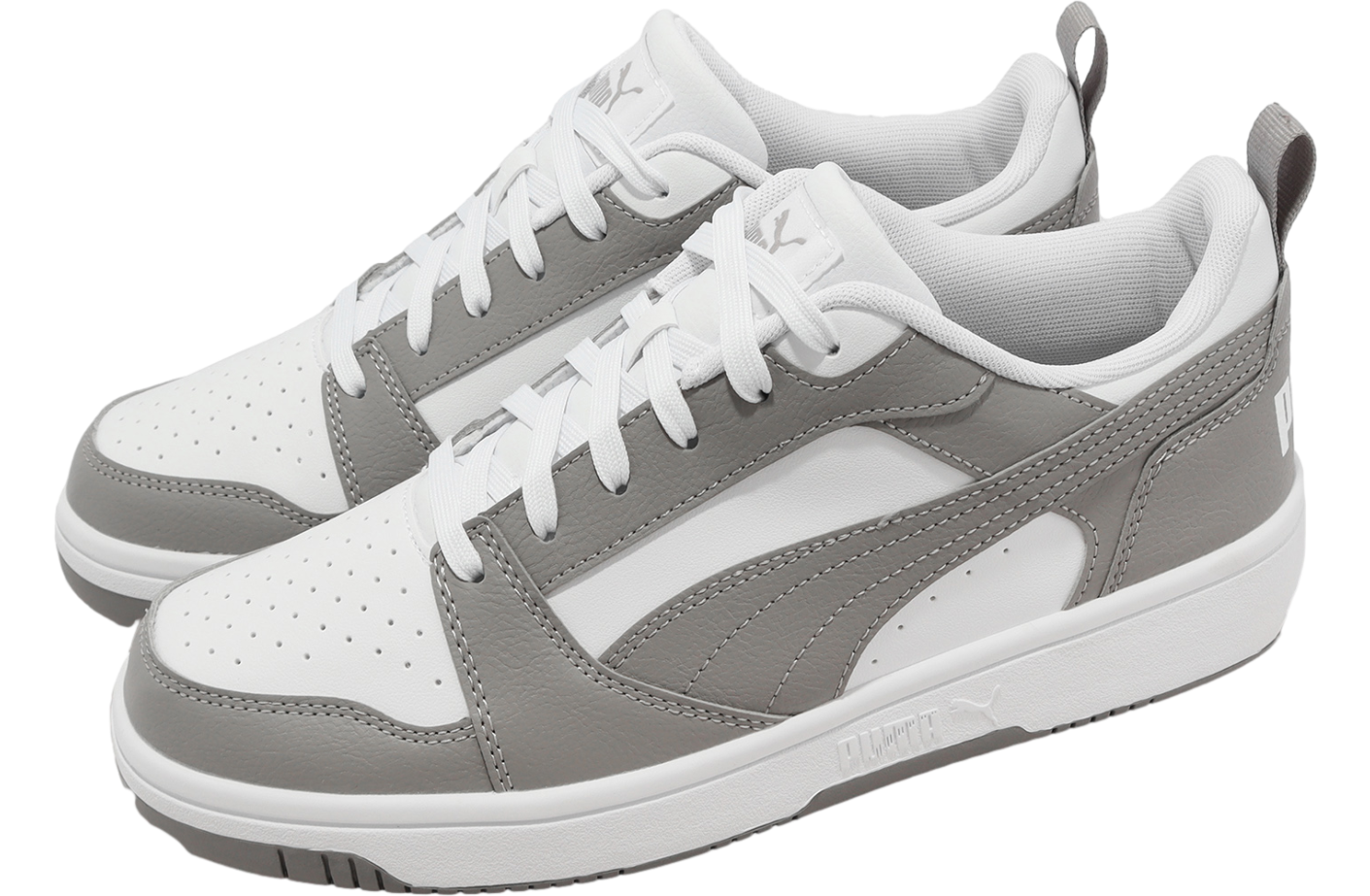 ラクレコ Puma Rebound V6 Low White / Concrete Gray - Sep 2023