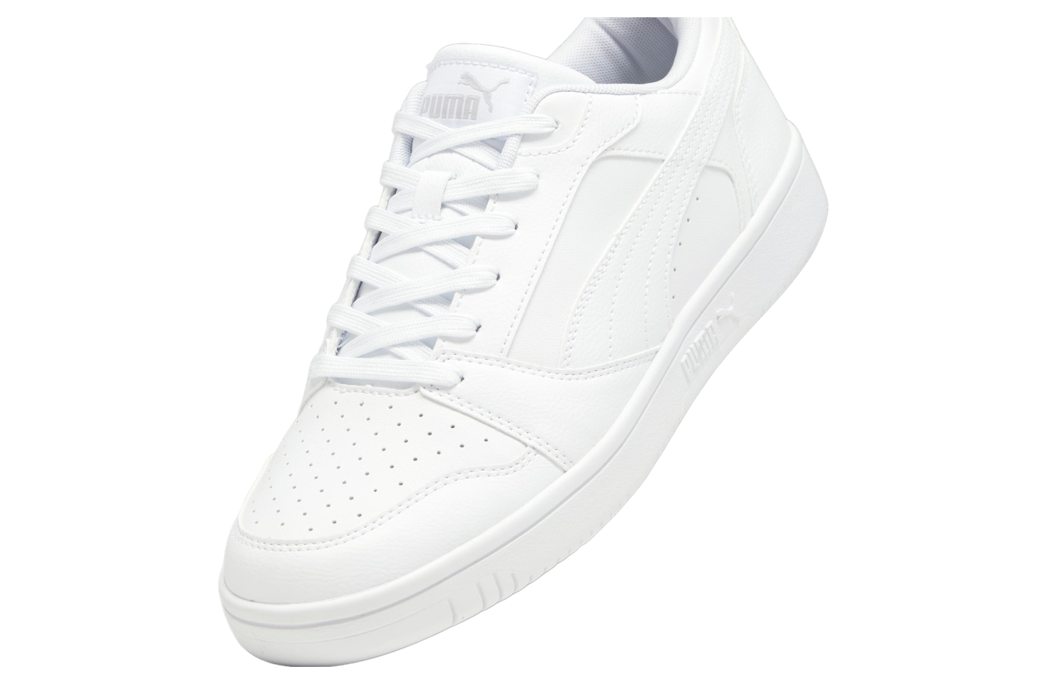 Puma Rebound V6 Low White / Cool Light Gray