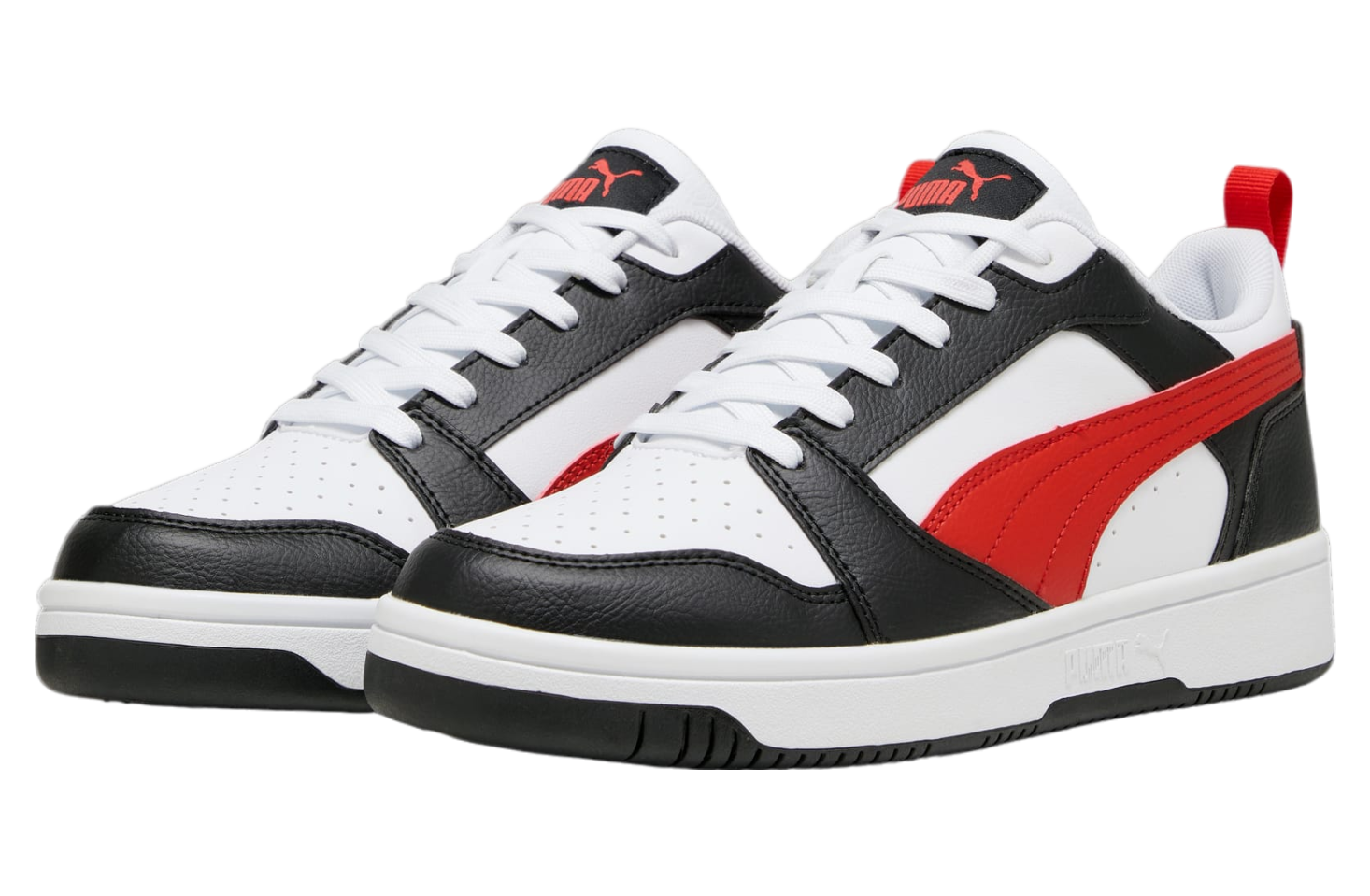 Puma Rebound V6 Low White / For All Time Red