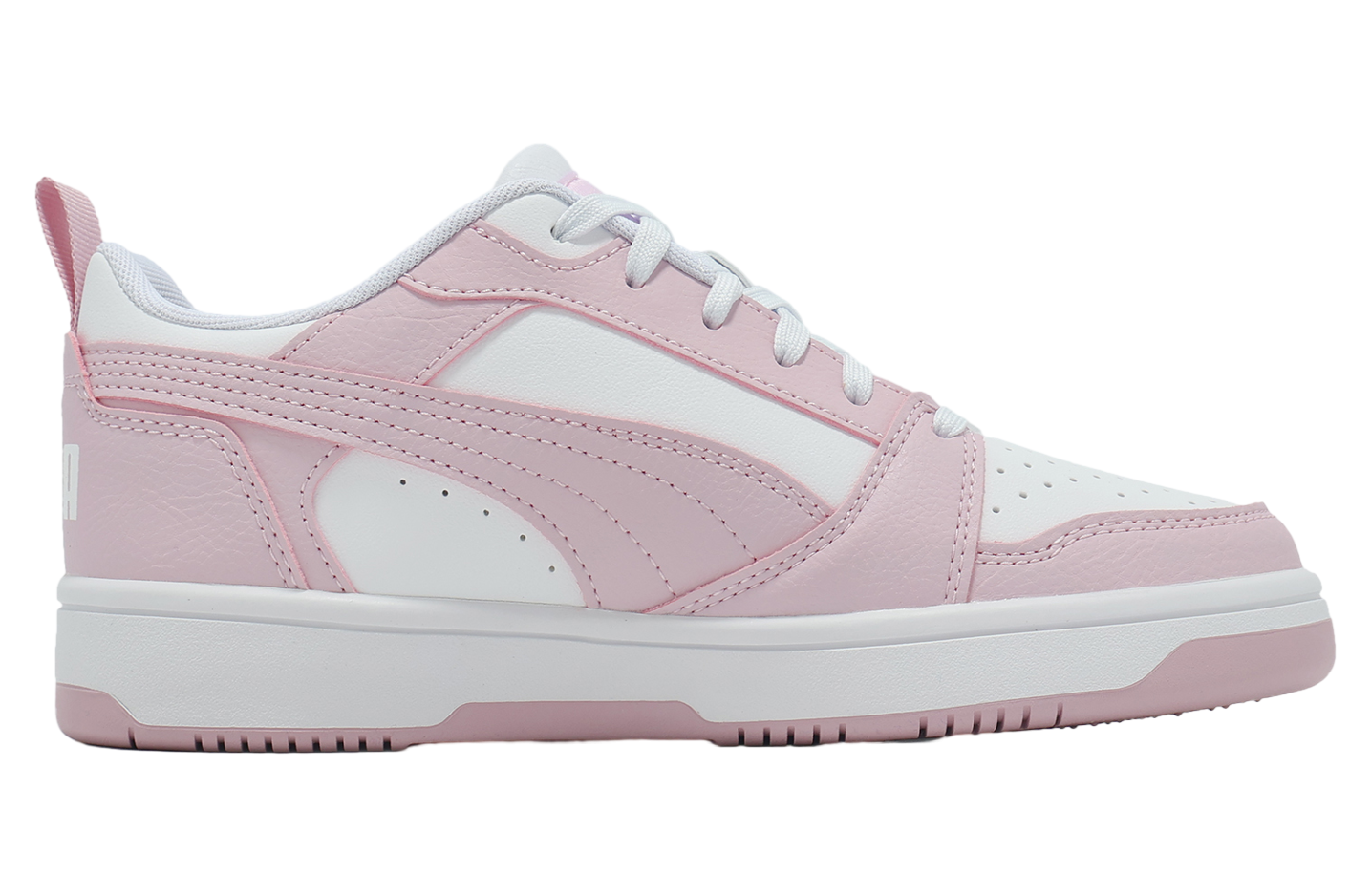 Puma Rebound V6 Low White / Pink