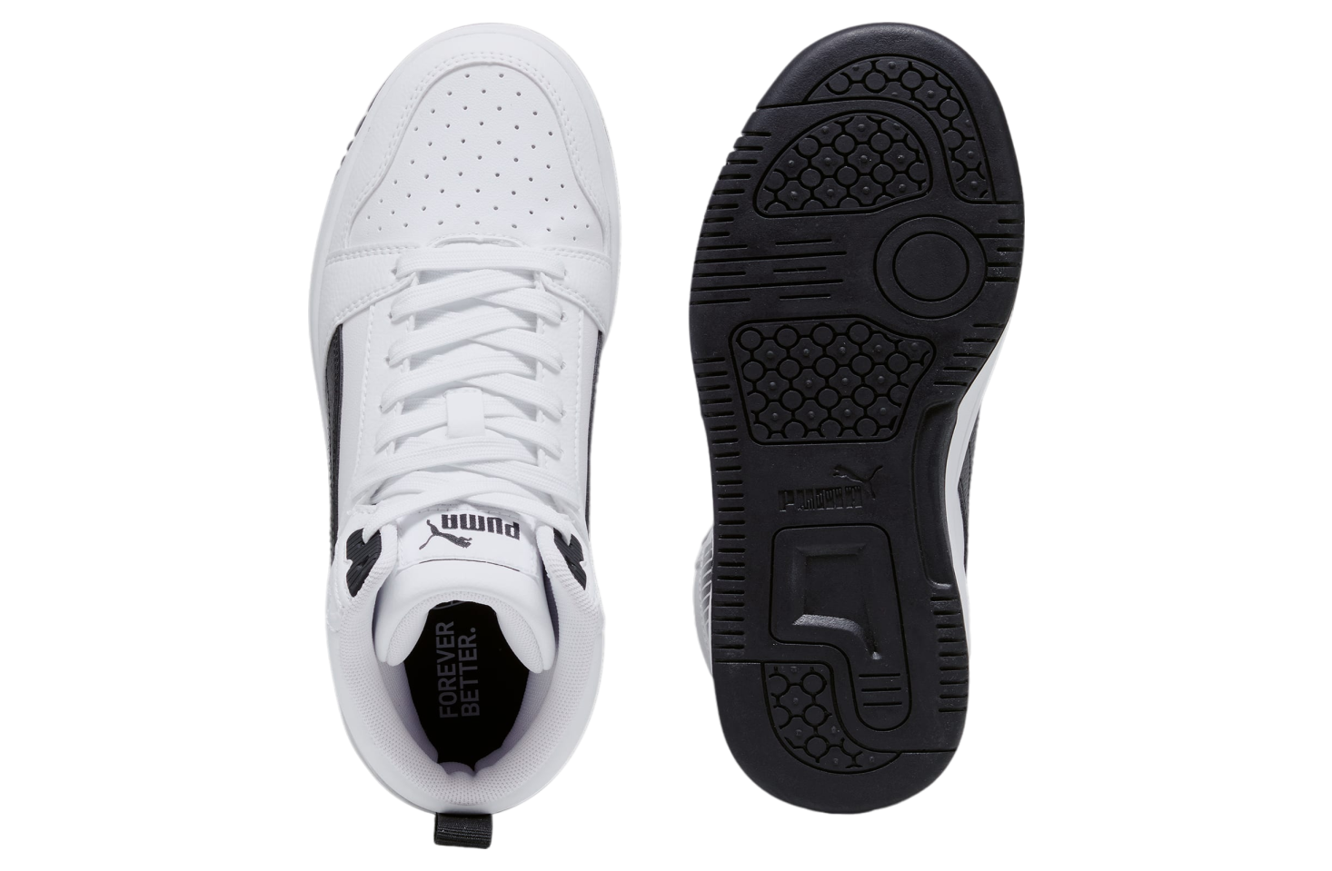 Puma Rebound V6 Mid GS White / Black