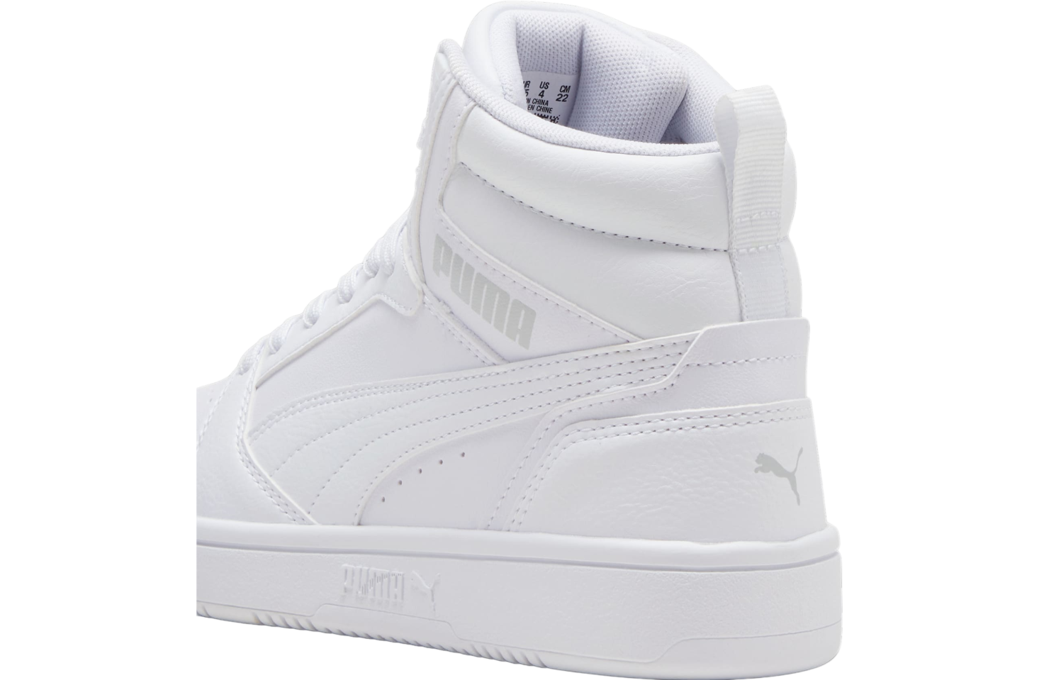 Puma Rebound V6 Mid GS White / Cool Light Gray