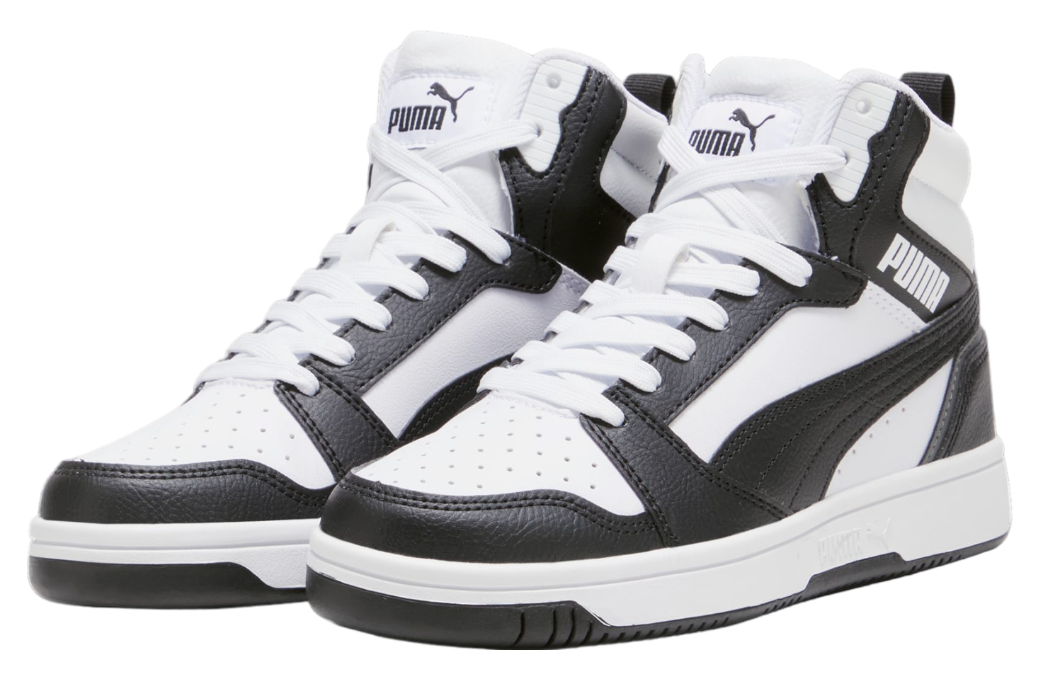 Puma Rebound V6 Mid GS White / Shadow Gray