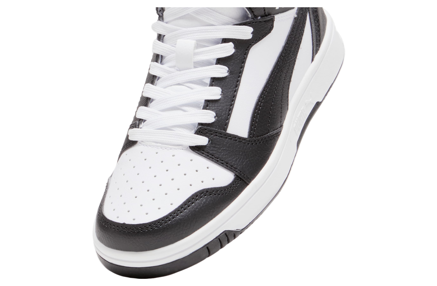 Puma Rebound V6 Mid GS White / Shadow Gray