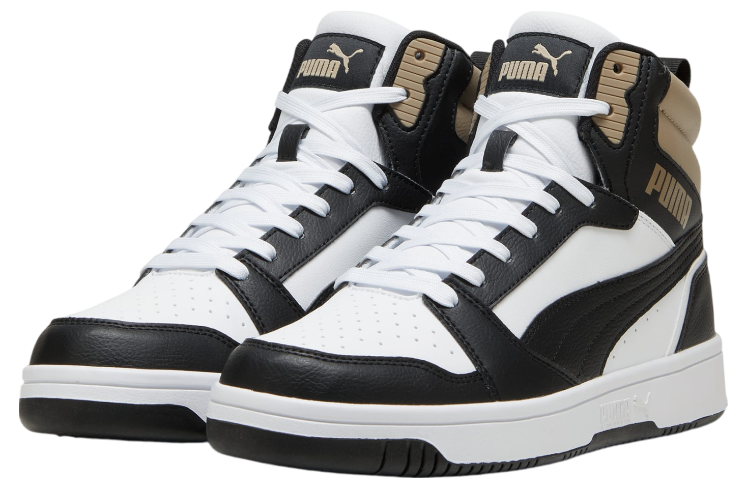 Puma Rebound White / Black / Oak Branch