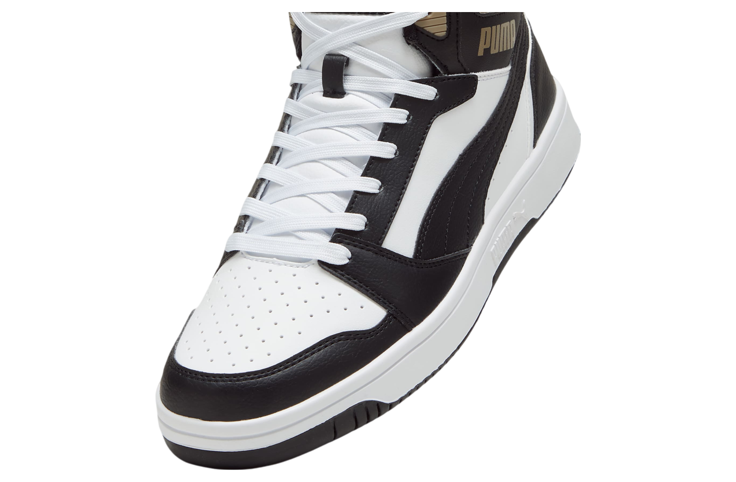 Puma Rebound White / Black / Oak Branch