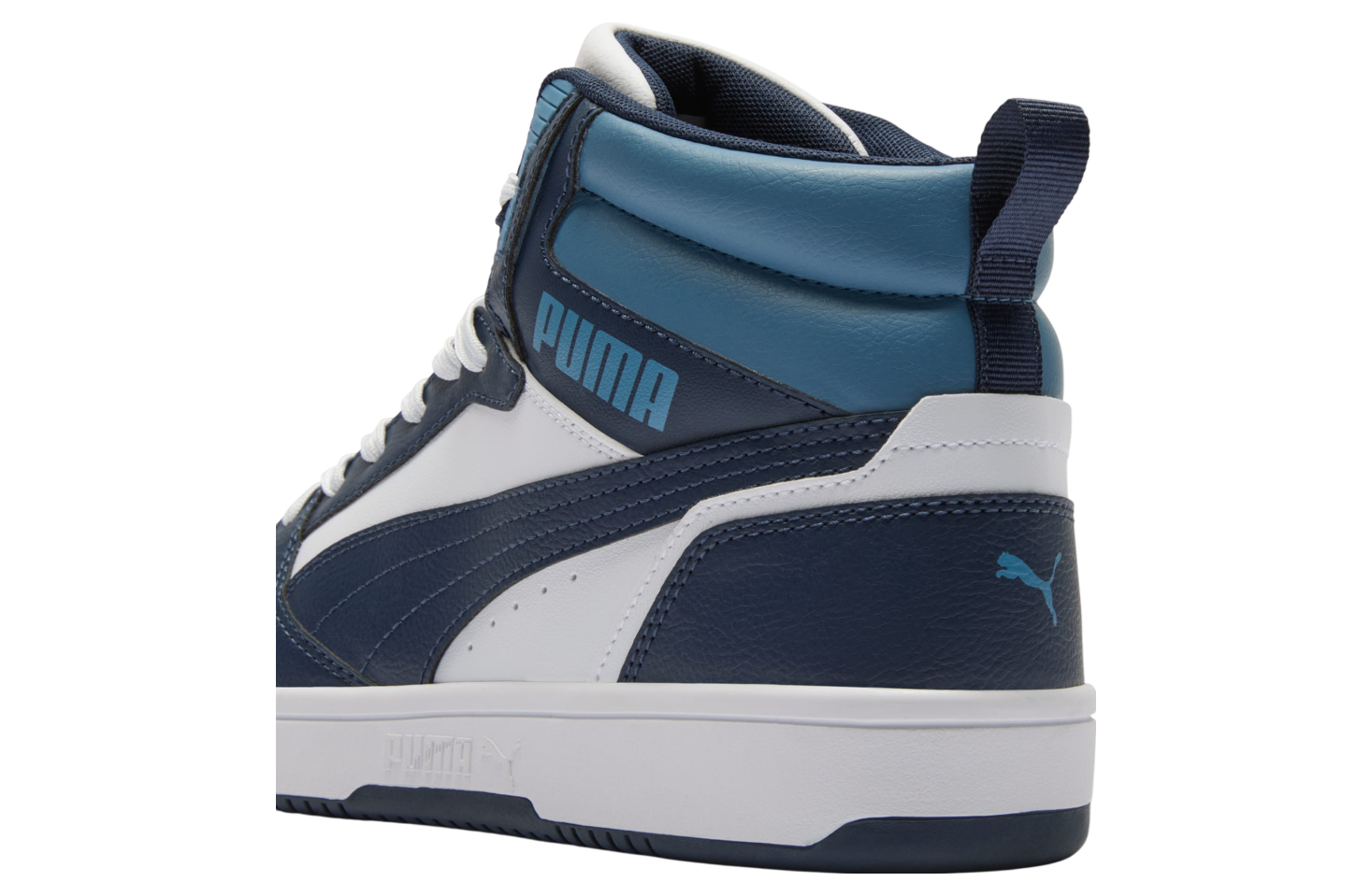 Puma Rebound White / Club Navy