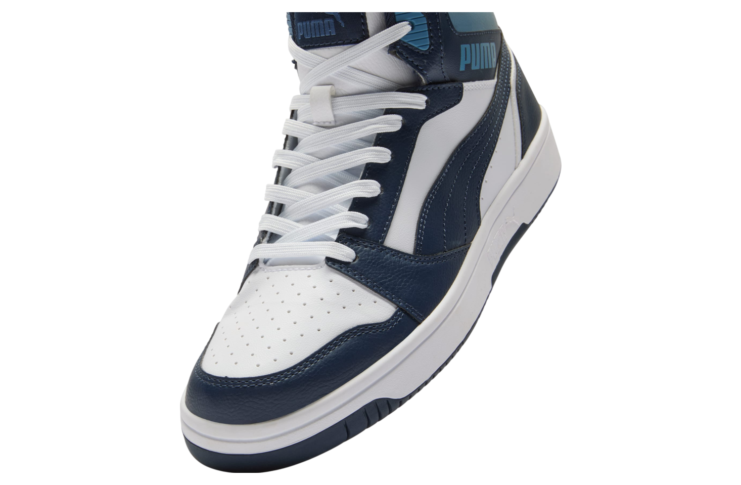 Puma Rebound White / Club Navy