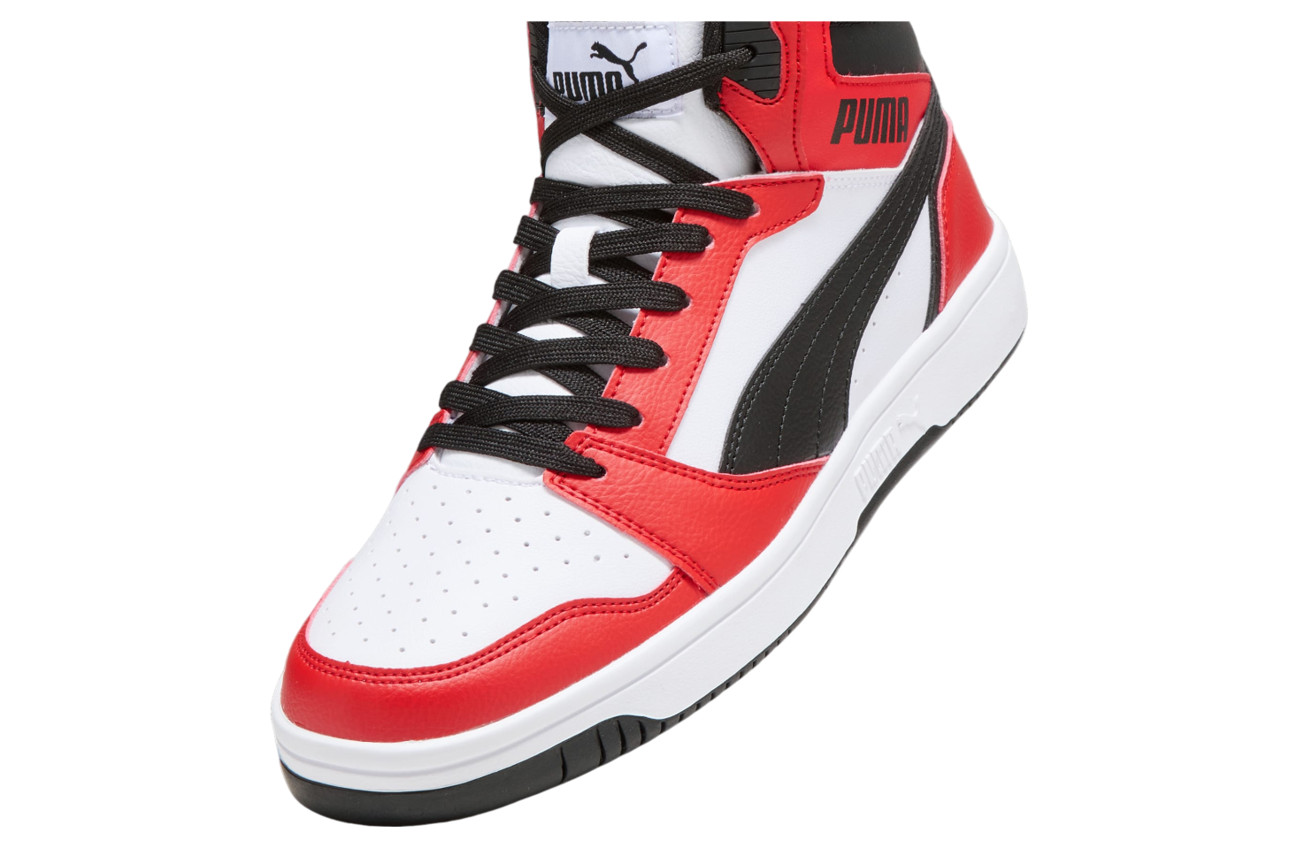 Puma Rebound White / For All Time Red