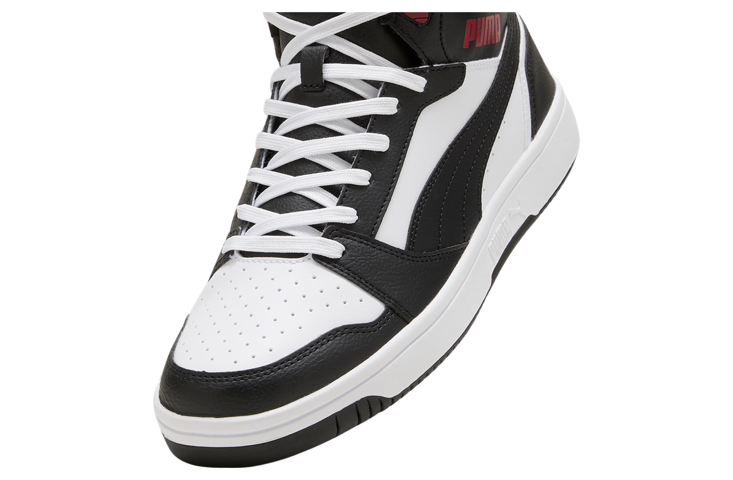 Puma Rebound White / Intense Red