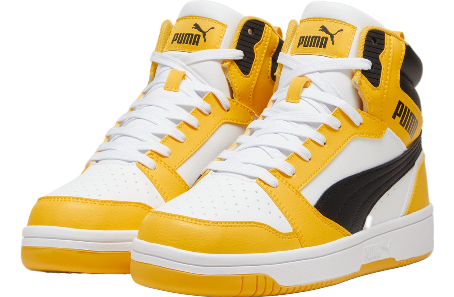 Puma Rebound White / Yellow Sizzle