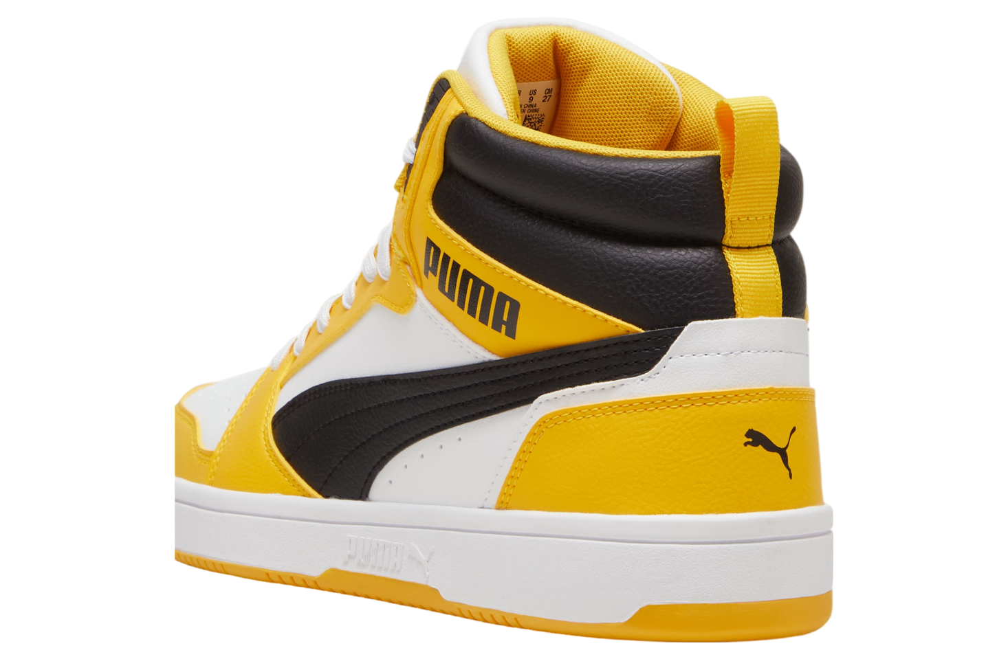 Puma Rebound White / Yellow Sizzle