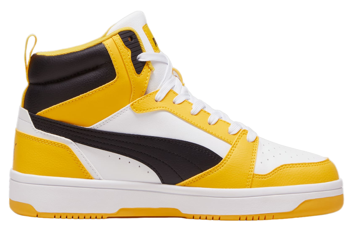 Puma Rebound White / Yellow Sizzle