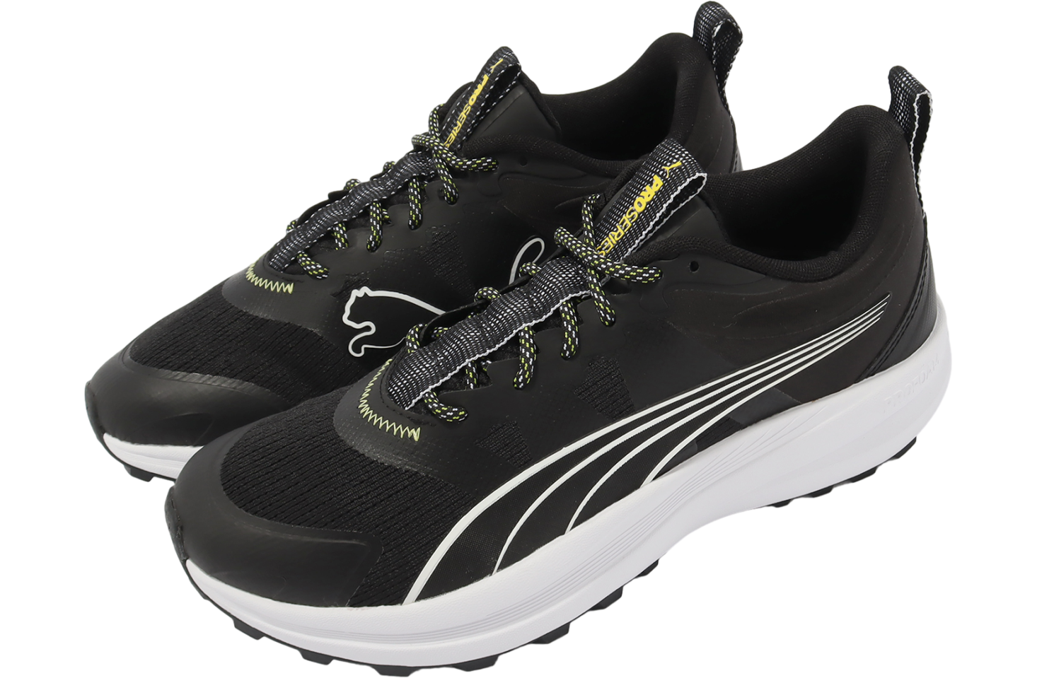 Puma Redeem Pro Trail Black / Yellow Blaze